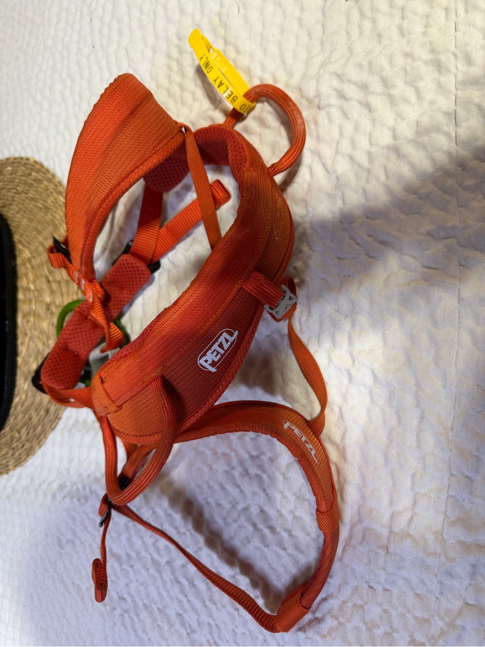 Kids Orange Climbing Harness - Secure Fit